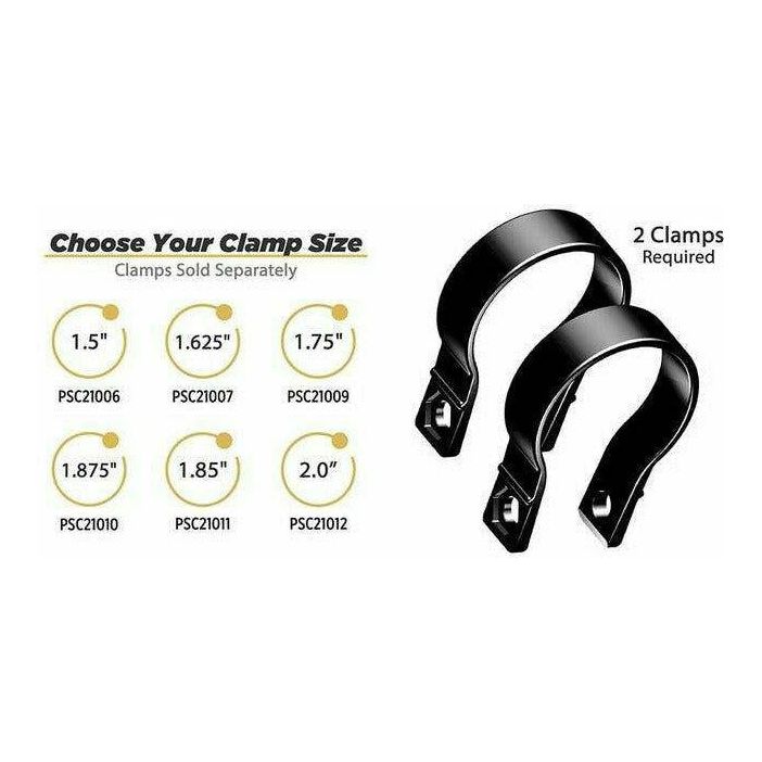 BaseClamp 18" Panoramic Rear View Mirror