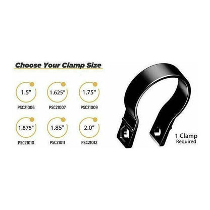 BaseClamp 9" Rear View Panoramic Mirror (GARAGE SALE)