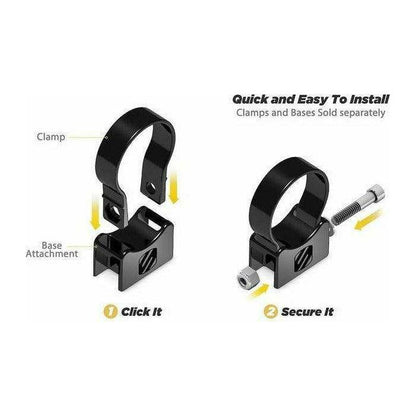 BaseClamp 9" Rear View Panoramic Mirror (GARAGE SALE)