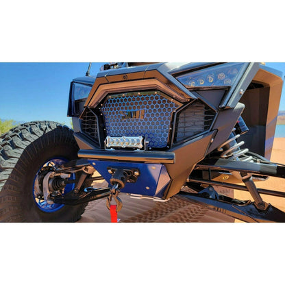 Polaris RZR Pro R / Turbo R Single Tube Front Winch Bumper