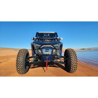 Polaris RZR Pro R / Turbo R Single Tube Front Winch Bumper