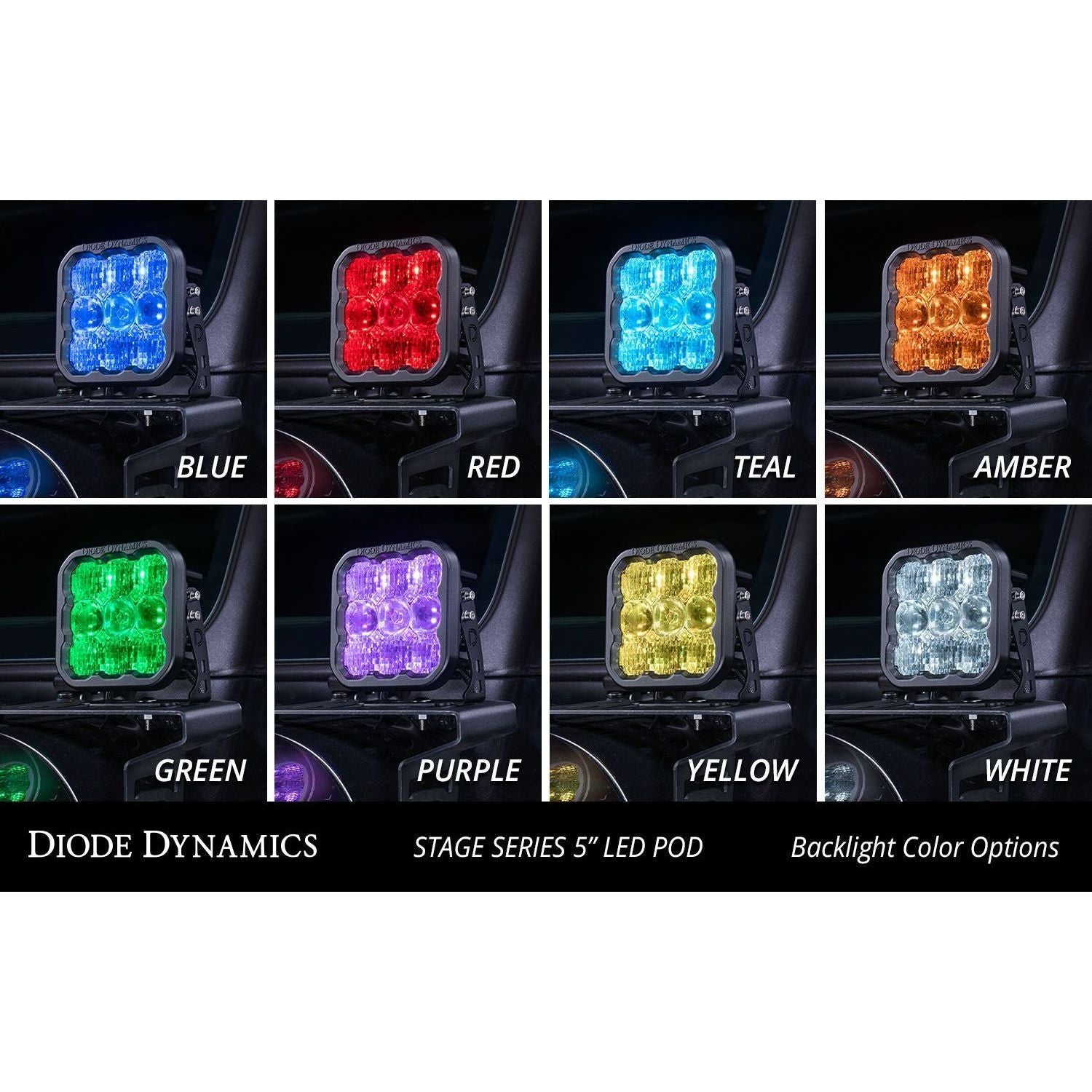 Stage Series 5" Pro LED Pods (Pair)