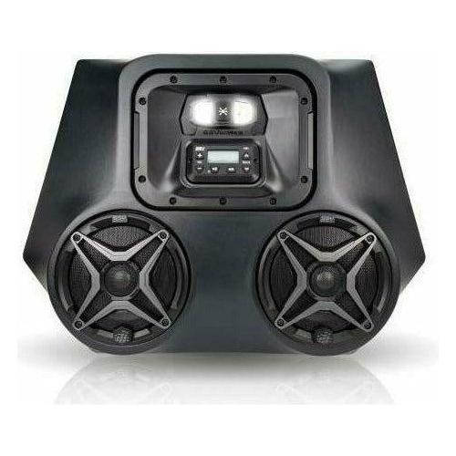 Polaris RZR 2 Speaker Overhead Weatherproof Audio System with Dome Light