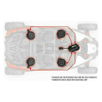 Universal Bluetooth Rocker Switch Audio Receiver