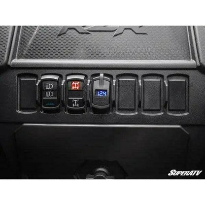 UTV Dual USB Charger with Voltmeter