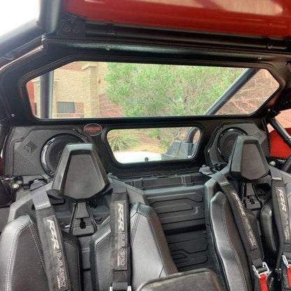 Polaris RZR Pro XP / Turbo R with Rockford Fosgate Speakers Rear Windshield