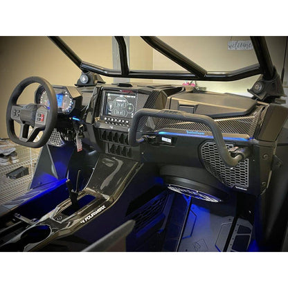 Polaris RZR Pro / Turbo R Carbon Fiber Ride Command Surround