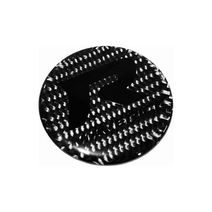 Can Am Maverick R Carbon Fiber Hood Badge