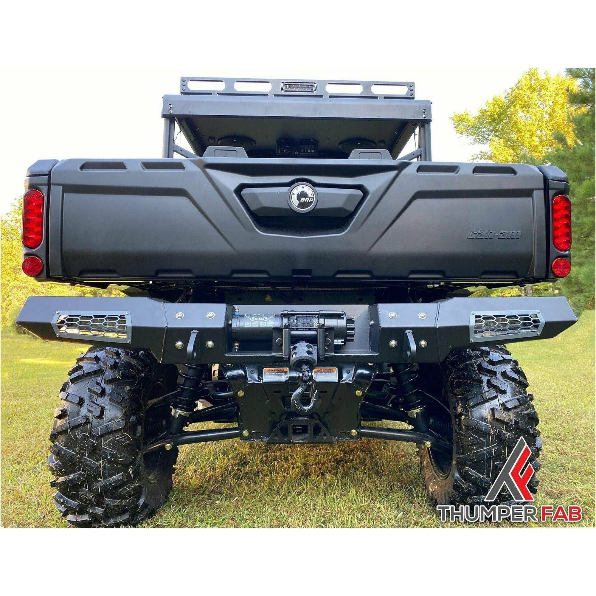 Can Am Defender Rear Winch Bumper