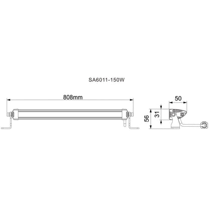 32" UTV Chase Light; TLC32