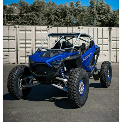 Polaris RZR Turbo R Raw Roll Cage with Roof