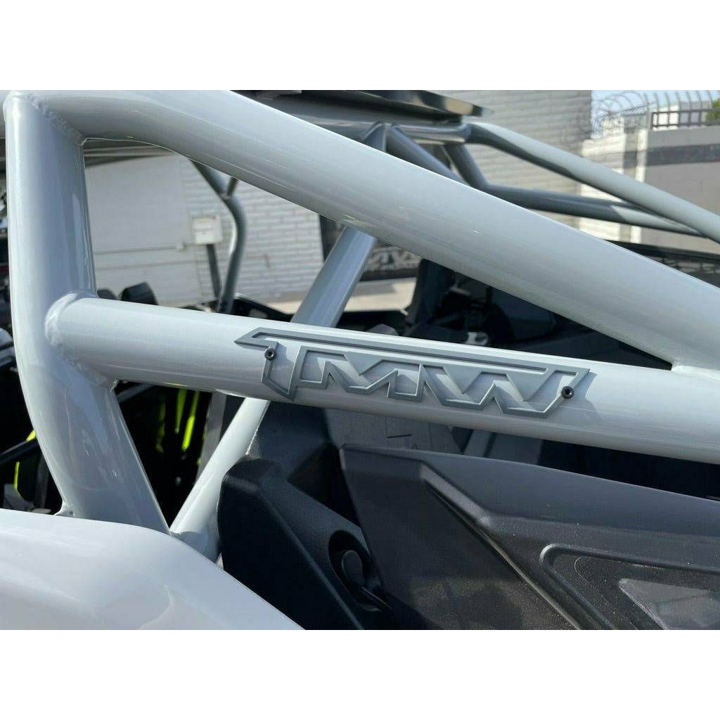 Polaris RZR Turbo R 4 Raw Roll Cage with Roof
