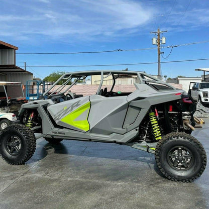 Polaris RZR Turbo R 4 Raw Roll Cage with Roof