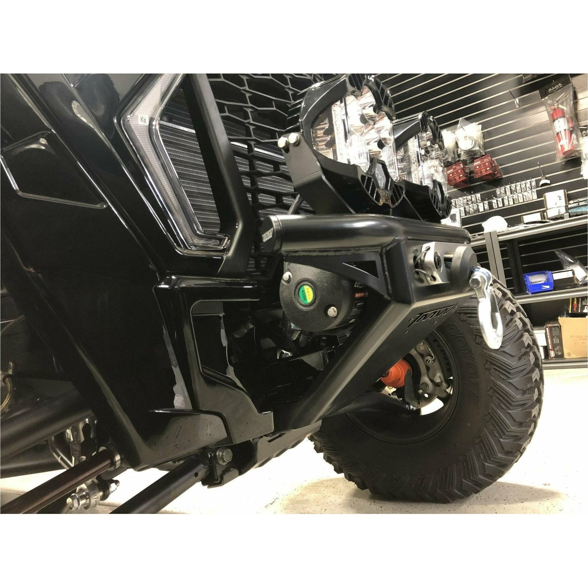 Polaris RZR Turbo S Winch Front Bumper
