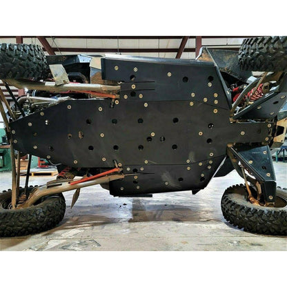Polaris RZR Turbo R Full Skid Plate with Sliders