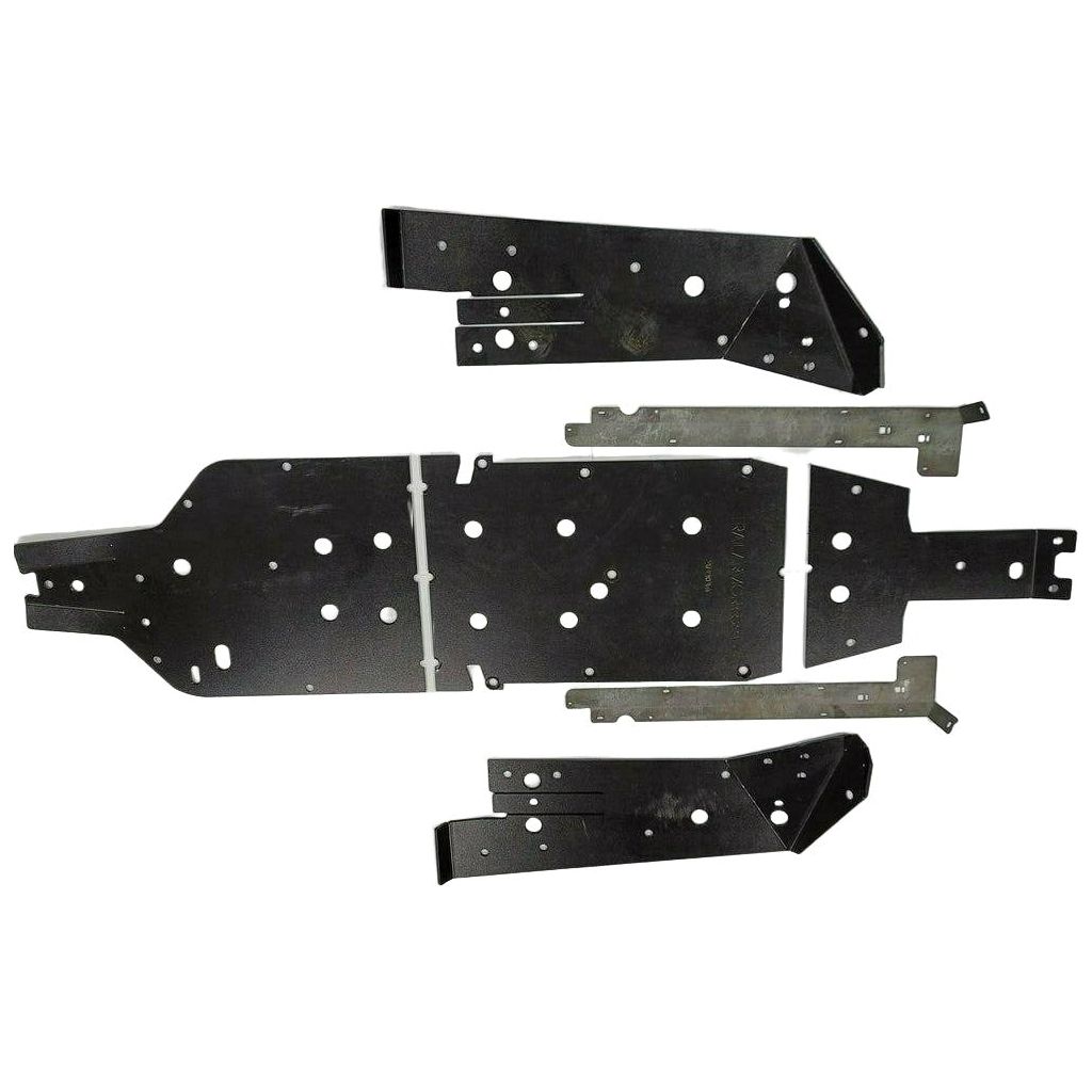 Polaris RZR Turbo R Full Skid Plate with Sliders
