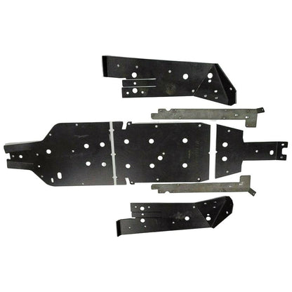 Polaris RZR Turbo R Full Skid Plate with Sliders