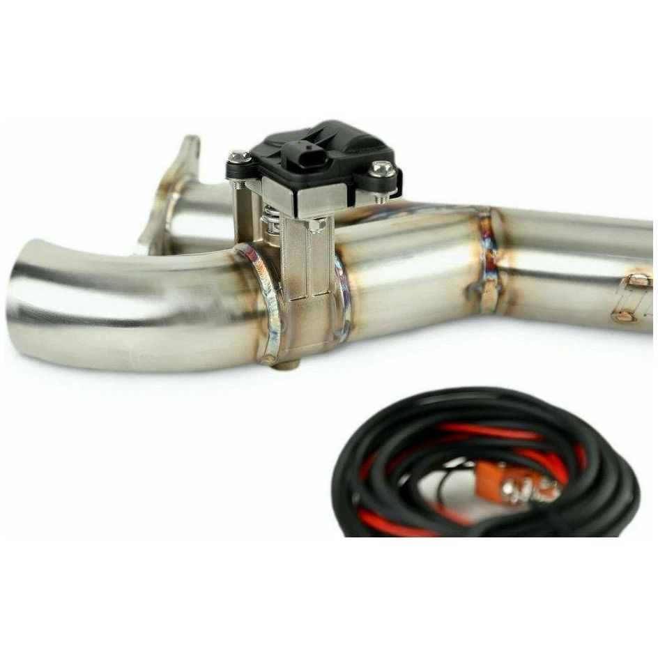 Polaris RZR Pro XP / Turbo R Side Dump Header Pipe with Electronic Cutout