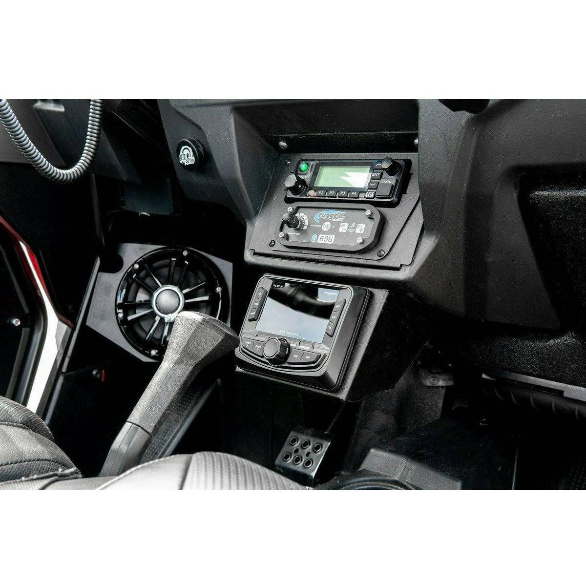 Polaris RZR Under Dash Head Unit Mounting Bracket