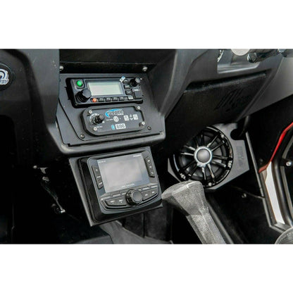 Polaris RZR Under Dash Head Unit Mounting Bracket