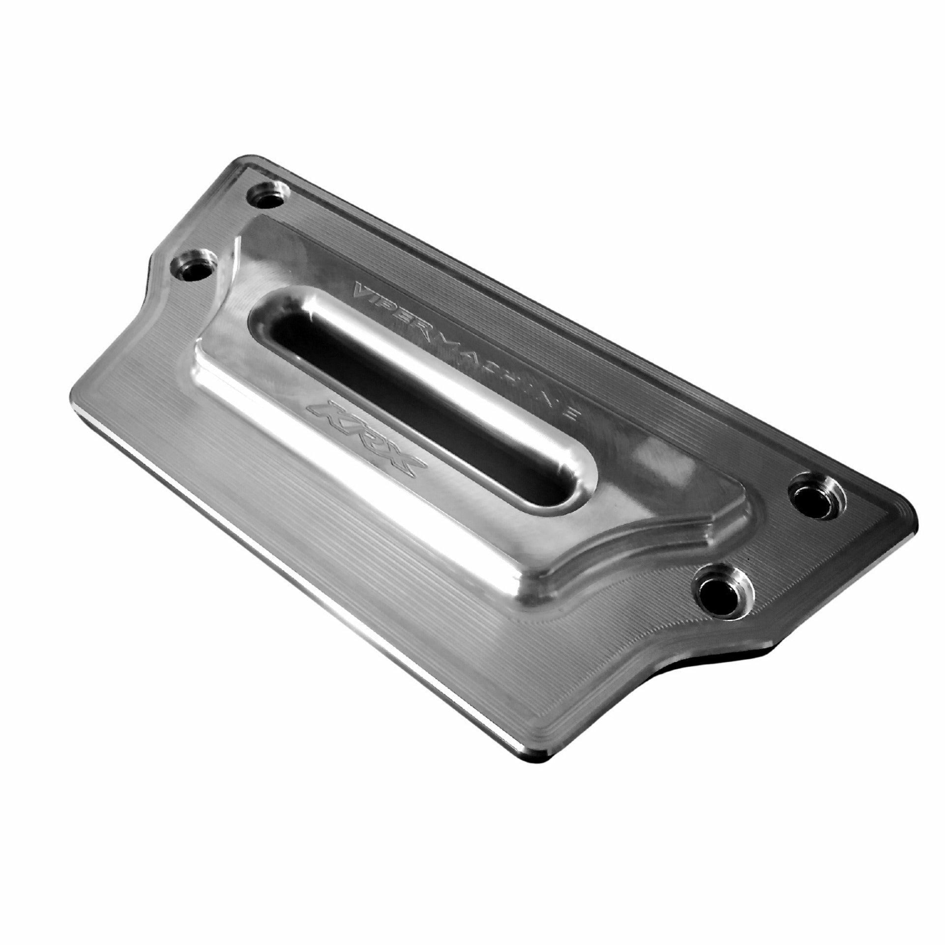 Kawasaki KRX Billet Winch Plate with Integrated Rope Hawse