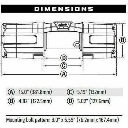 AXON 45-S Synthetic Rope Winch (GARAGE SALE)
